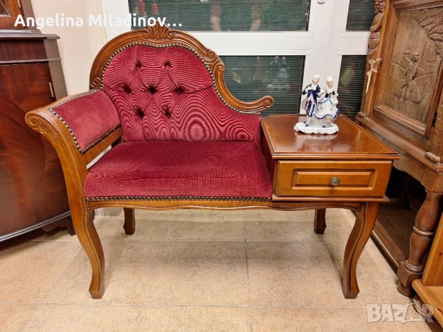 Винтидж телефонна пейка Луи XIV , снимка 1