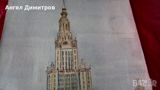 Картина акварел, снимка 3 - Картини - 36500868