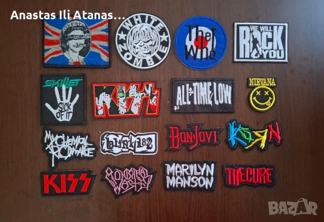 Метъл / Рок нашивки / пачове