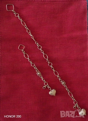 Сребърен комплект,колие и гривна. , снимка 2 - Колиета, медальони, синджири - 53580455