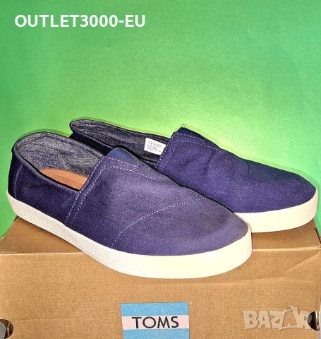 Toms Avalon Navy Canvas 