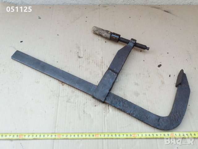 стара масивна стяга, менгеме, преса , снимка 13 - Антикварни и старинни предмети - 35800946