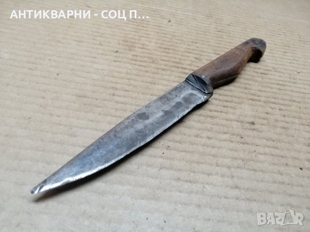 Стар Кован Нож. , снимка 3 - Антикварни и старинни предмети - 44424145