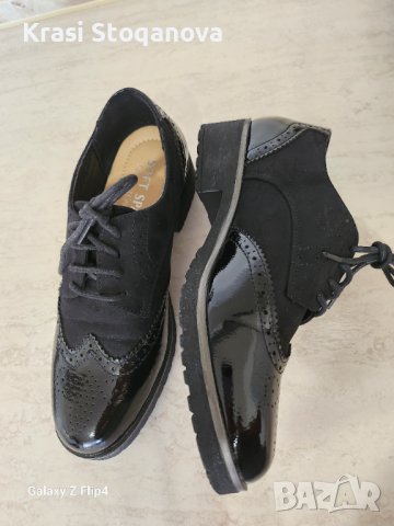 Елегантни Дамски Обувки Естествена Кожа , снимка 11 - Дамски елегантни обувки - 42448479