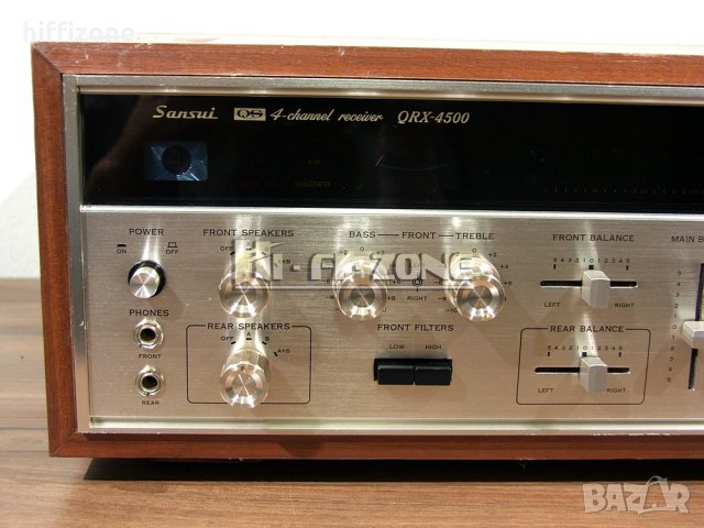 РЕСИВЪР   Sansui qrx-4500 , снимка 4 - Ресийвъри, усилватели, смесителни пултове - 34003781