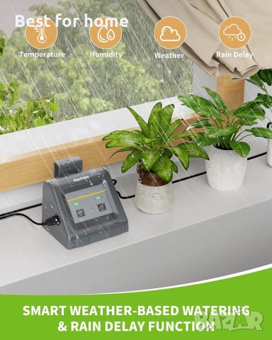 Автоматична WiFi система за напояване RAINPOINT WiFi, снимка 7 - Напояване - 42466864