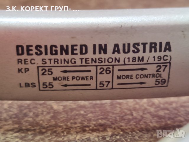 Тенис ракета Head Radical Junior mid plus, снимка 4 - Тенис - 44177125