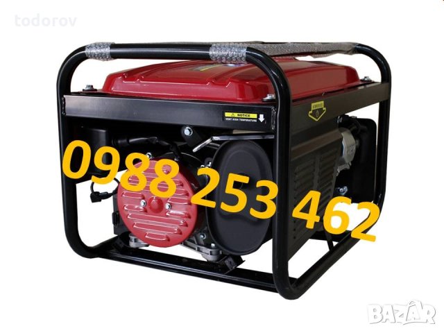 3,5 KW Генератор за ток монофазни / 7 Hp - с дисплей с ел. стартер, снимка 5 - Генератори - 41463373