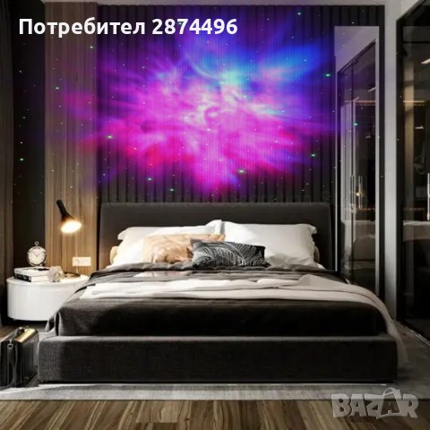 3854 Астронавт LED проектор, снимка 2 - Детски нощни лампи - 41704069