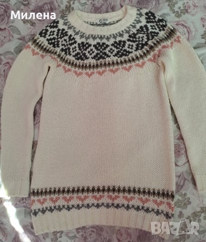 Зимна блуза за момиче, размер 122/128