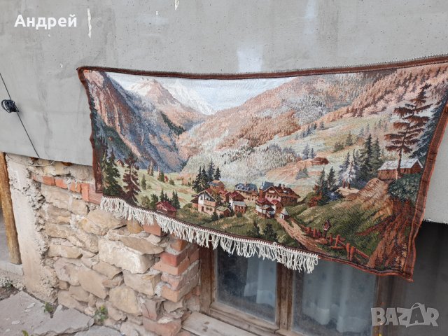 Старинен ковьор,покривка за стена #106, снимка 6 - Антикварни и старинни предмети - 34034069