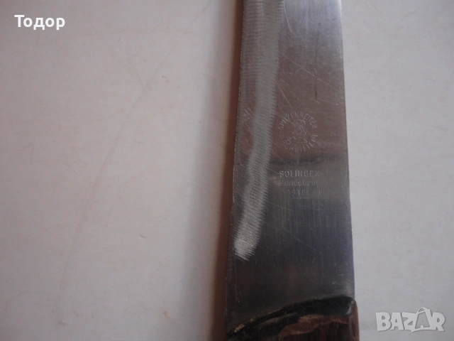 Касапски нож Solingen 23, снимка 4 - Ножове - 53040253