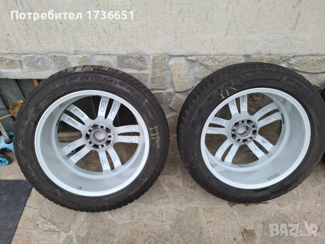 Джанти с зимни гуми 19 цола 5х112, снимка 12 - Гуми и джанти - 52633163