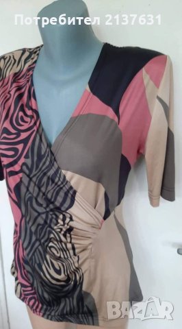 НОВИ ! ДАМСКИ БЛУЗИ  - Българско Производство Размер M, снимка 3 - Тениски - 41104930