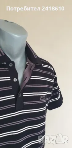 Hugo Boss Pique Cotton Stretch Mens Size 50 / L НОВО!  ОРИГИНАЛНА Тениска!, снимка 3 - Тениски - 49905276