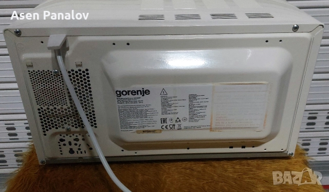 Микровълнова фурна GORENJE
MO20МW, снимка 6 - Микровълнови - 37275594
