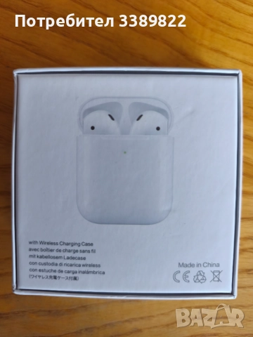 Блутут слушалки i10 TWS Qi Earphones , снимка 3 - Bluetooth слушалки - 52816318