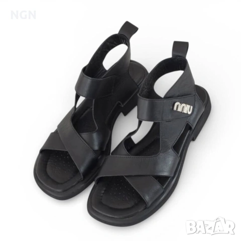 Модерни дамски сандали от естествена кожа., снимка 9 - Сандали - 53587589