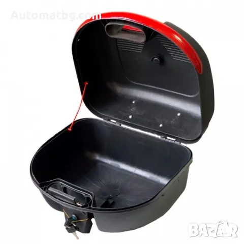 Куфар за мотор Automat, 40х40x27см, Черен , снимка 3 - Аксесоари и консумативи - 49425105