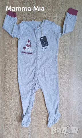 Лот маркови бебешки пижамки 3-18м, снимка 4 - Бодита за бебе - 50981039