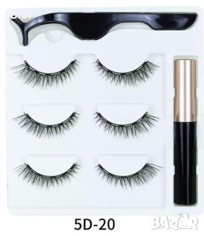 Нови комплекти мигли със магнитна очна линия, снимка 7 - Козметика за лице - 38995489