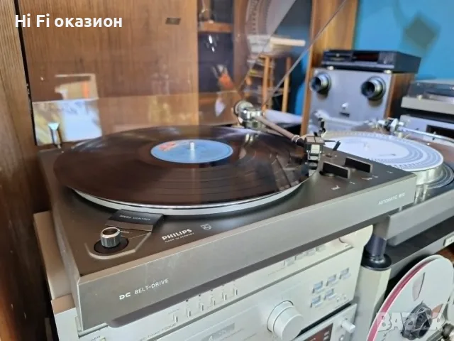Грамофон Philips automatic 673 Пълен автомат, снимка 3 - Грамофони - 55798833