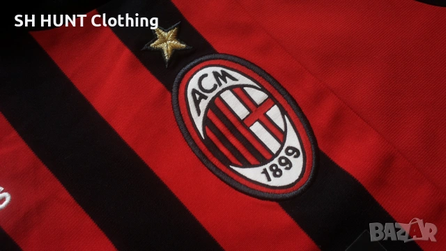 Adidas AC MILAN Football T-Shirt Размер M мъжка футболна тениска 17-67, снимка 7 - Тениски - 53296300