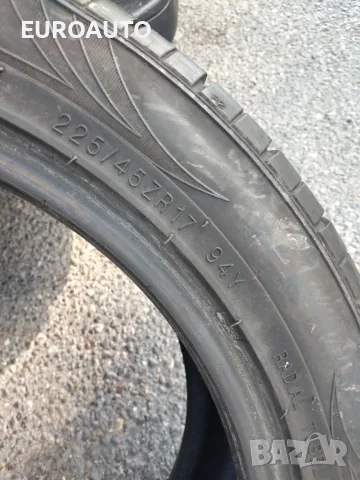 2бр летни гуми KUMHO 225/45/17, снимка 5 - Гуми и джанти - 56258692