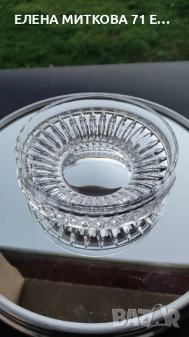 *Nachtmann* Германия комплект от 4 кристални купички, снимка 6 - Чинии - 52795430