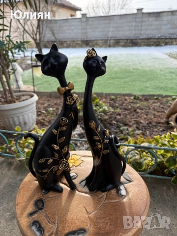 Котки 2 броя комплект, снимка 5 - Декорация за дома - 53149843