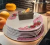 НОВО.Десертни чинии от 7 части комплекта Порцелан, снимка 1