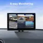 10.1" Монитор Android DVR 6 Камери за камион, тир, комбайн, бус, CarPlay, Android Auto, мултимедия, снимка 10