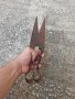 Стара метална ножица, снимка 1 - Антикварни и старинни предмети - 33948020