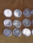 пълният лот от 15 броя мед-никел монети 1981г. посветени на "1300г. България", снимка 5
