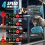 Мощен ударен гайковерт 1200Nm – Комплект 2x 4.0Ah батерии, снимка 2