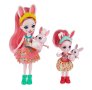 Комплект кукли Enchantimals - Bree Bunny & Twist and Bedelia Bunny & Tappy - зайчета, снимка 2