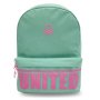 Ученическа раница, Benetton, Mint Pink Letters, 29x11.5x42cм, снимка 1