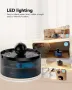 Котешки фонтан за пиене на вода с LED светлина, снимка 5