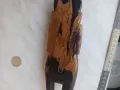 Кост, абанос, Африка, тотем, глава, бюст, дърворезба, фигурка

, снимка 3