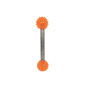 Светеща пръчка, подскачаща, с цветни топки, 29 см, снимка 2