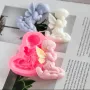 Силиконов молд ангел криле в молитва форма за фондан за декорация на торта, сапун, гипс , снимка 2