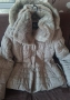 Дамско зимно яке с пух и качулка , снимка 1