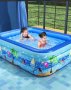 Удебелен детски надуваем басейн., снимка 1