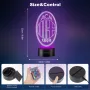 AC Milan 3D LED лампа с дистанционно , снимка 2