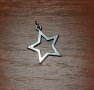 Сребърна висулка звезда, снимка 1 - Колиета, медальони, синджири - 39353516