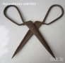 Стари ножици, ковано желязо - голяма кована ножица - 3 бр. различни, снимка 10