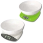 Кухненска везна с купа, 5кг., 2хАААбатерии, LED екран, Зелен, Сив, снимка 2