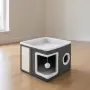 Котешка къщичка 2 в 1 с драскалка и легло, снимка 3