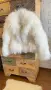 Палто естествен косъм Лама*LAMA*Mongolian Fur/ Croped Mongolian Fur Coat, снимка 14