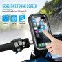Faneam Bike Водоустойчив регулируем държач за смартфон за мотоциклети, скутери Anti-Shake 360° , снимка 4